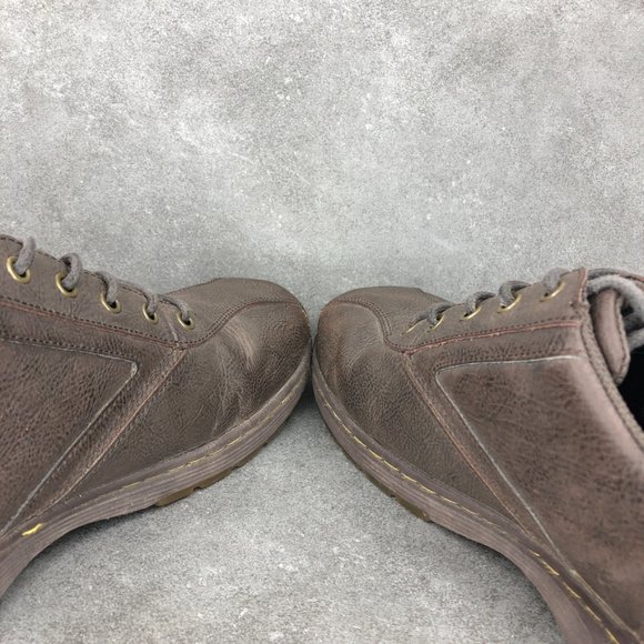 Dr. Martens Greig Leather Oxford Boot, Brown, Men's 12 - Picture 6 of 8